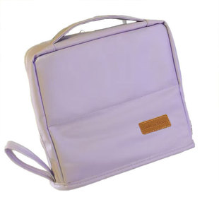 新款可立式笔袋大容量学生男女款高颜值文具盒站立竖式便携化妆包