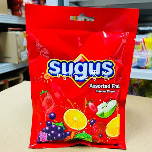 泰国sugus什锦味袋装瑞士糖