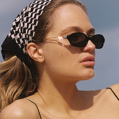 椭圆太阳镜复古墨镜女太阳眼镜