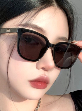 方形墨镜防紫外线显瘦韩版女