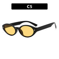 2026 Oval sunglasses Oval sunglasses women UV protection sunglasses sunburn small frame sunglasses thumbnail 5