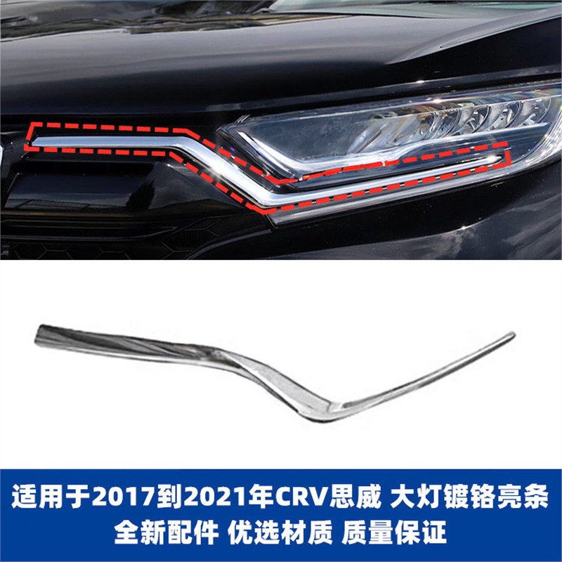 17-19-21年款本田CRV大灯灯眉