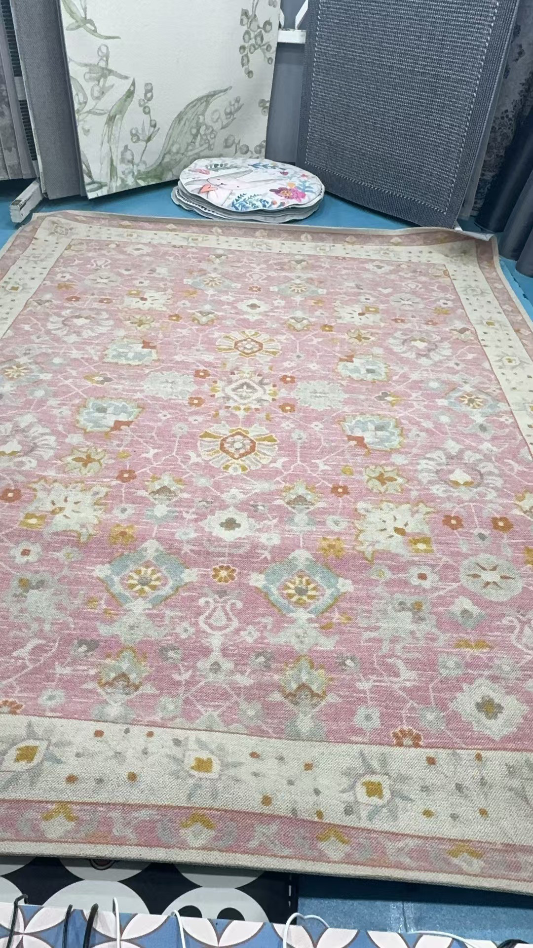 羊毛混纺菠萝圈298×376厘米瑕疵不退换（尺寸误差1-4厘米）,居家布艺,地毯,淘宝优惠券,粉丝福利购,淘宝优惠卷