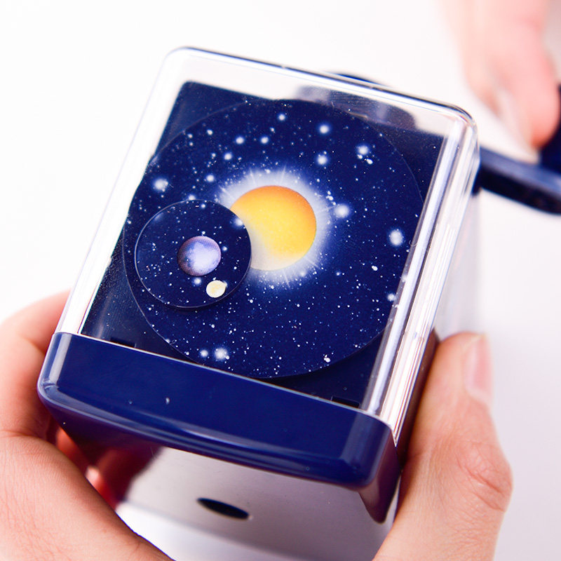 델리 연필깎이 어린이 및 초등학생을 위한 수동식 연필깎이 안전 자동 펜 입력 연필깎이 연필깎이 펜대패