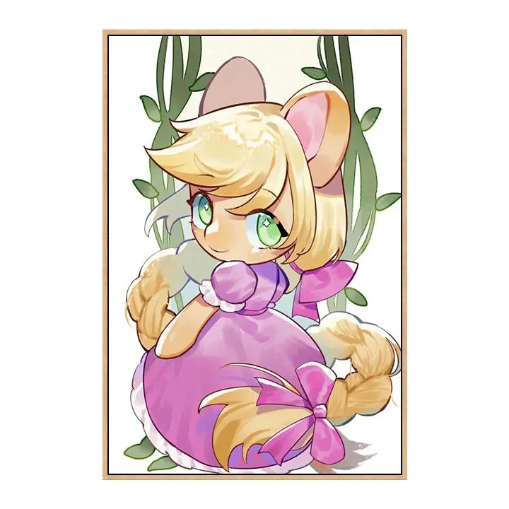 小马宝莉diy数字油画丙烯油画