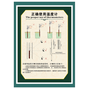 中小功能室教室班级布置文化墙贴化学生物科学实验室标语贴纸挂图