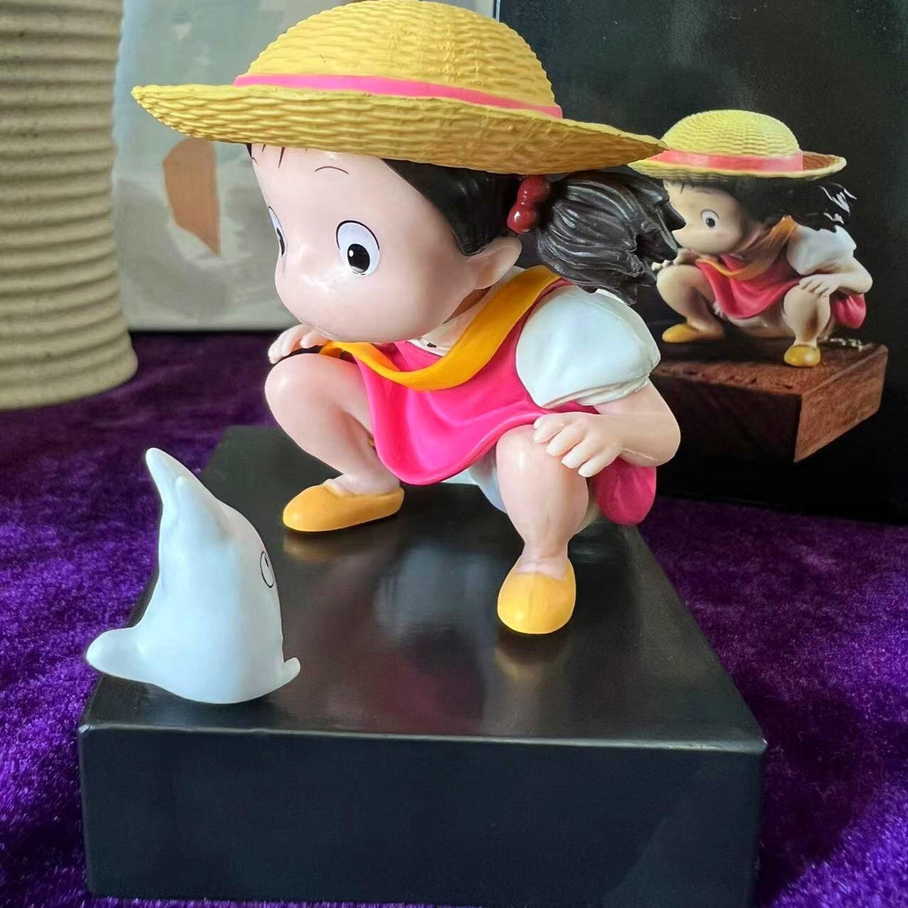 宫崎骏龙猫小梅可爱手办摆件