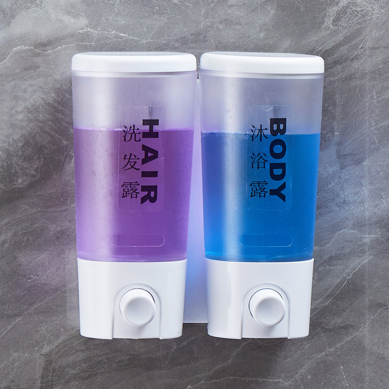 酒店宾馆手动皂液器瓶壁挂式洗发水沐浴露盒子卫生间洗手液按压瓶,家装主材,皂液器,淘宝优惠券,粉丝福利购,淘宝优惠卷