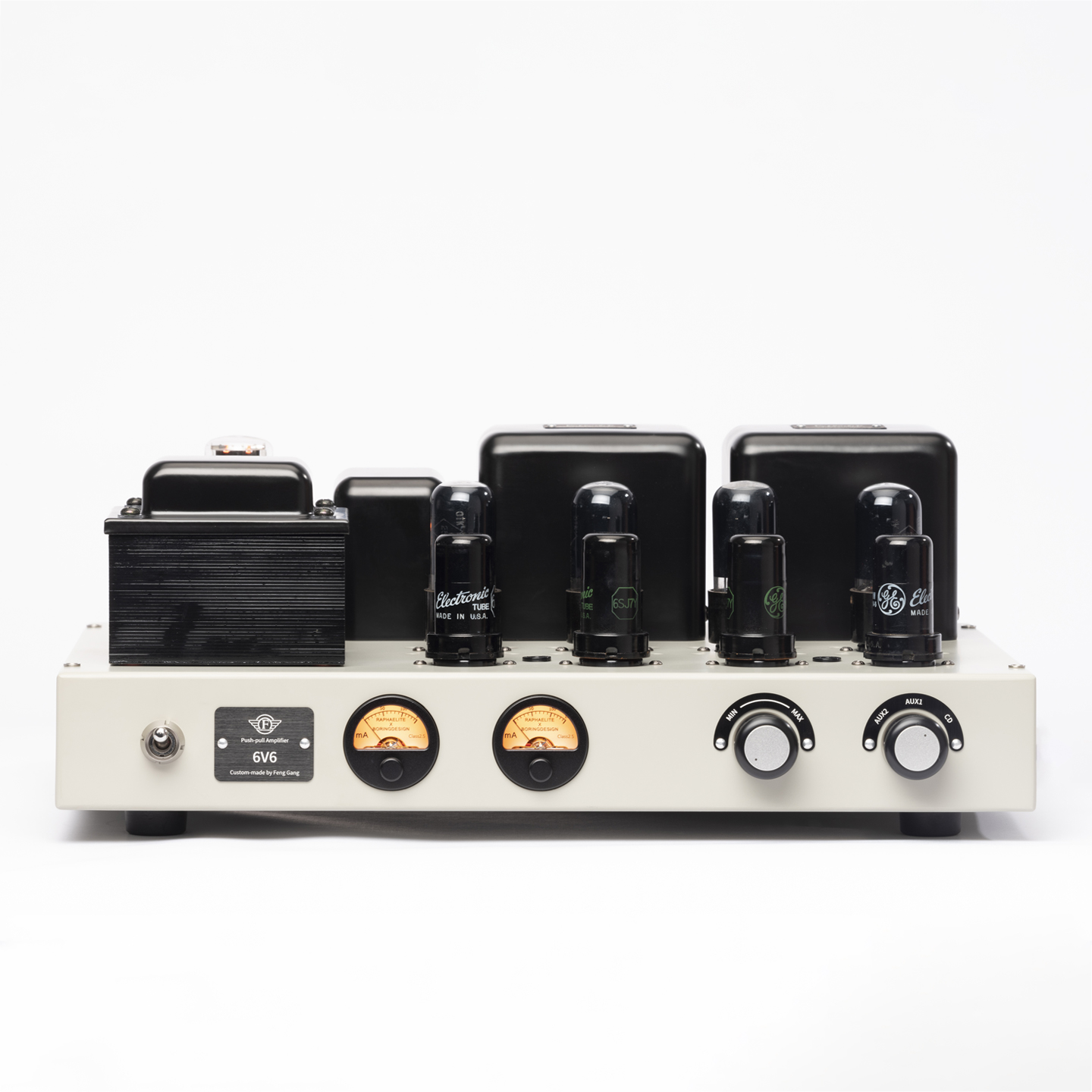 新款拉菲尔Raphaelite 6V6烤漆定制版推挽胆机 hifi功放