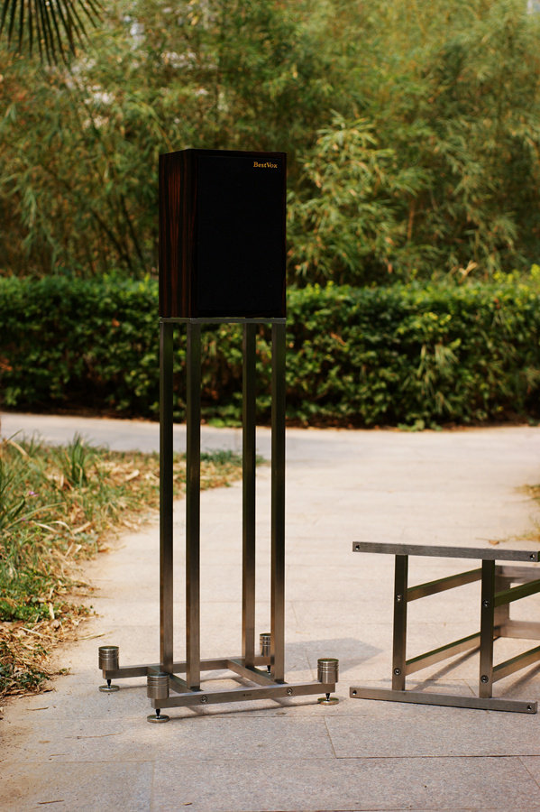 小窗.audio LS3/5A 专用音箱脚架 不锈钢脚架