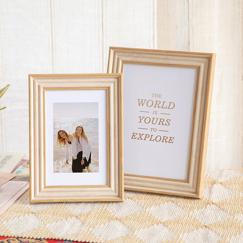 简约文艺相框摆台可洗照片