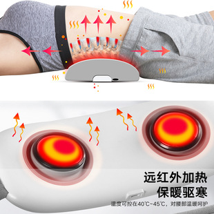 正品和正腰部按摩仪器热敷护理宝双重气囊指压理疗按摩仪品质