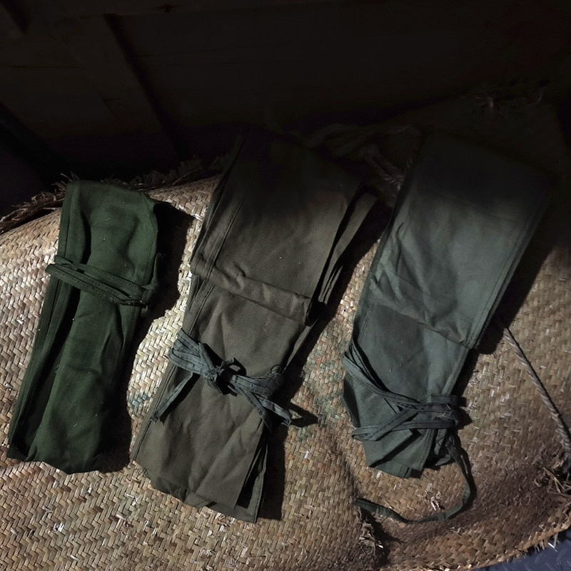 老货收藏 老式正品绑腿 65式行君绑腿带 六五绑腿绑带腿带护腿男