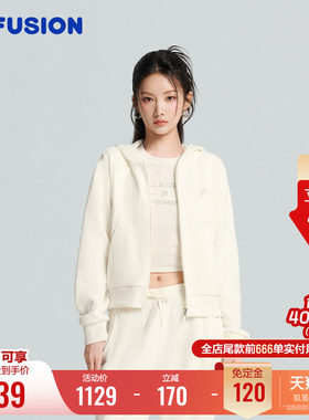 FILAFUSION斐乐连帽外套女上衣