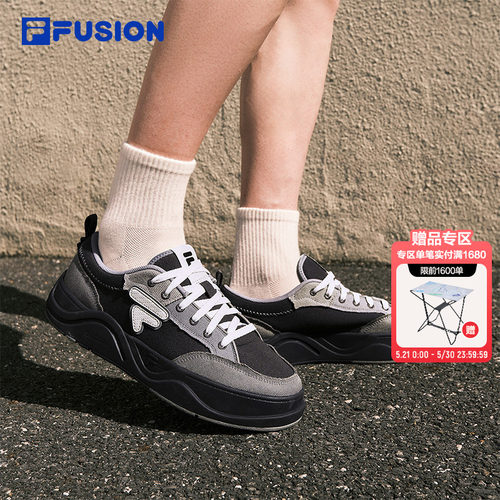 FILAFUSION帆布鞋男子小白鞋