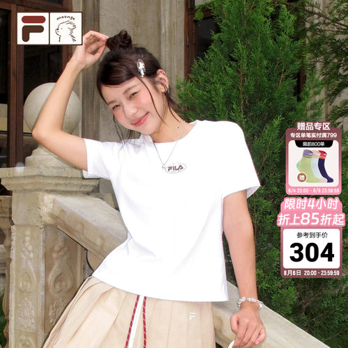 FILAFUSION斐乐女子短袖T