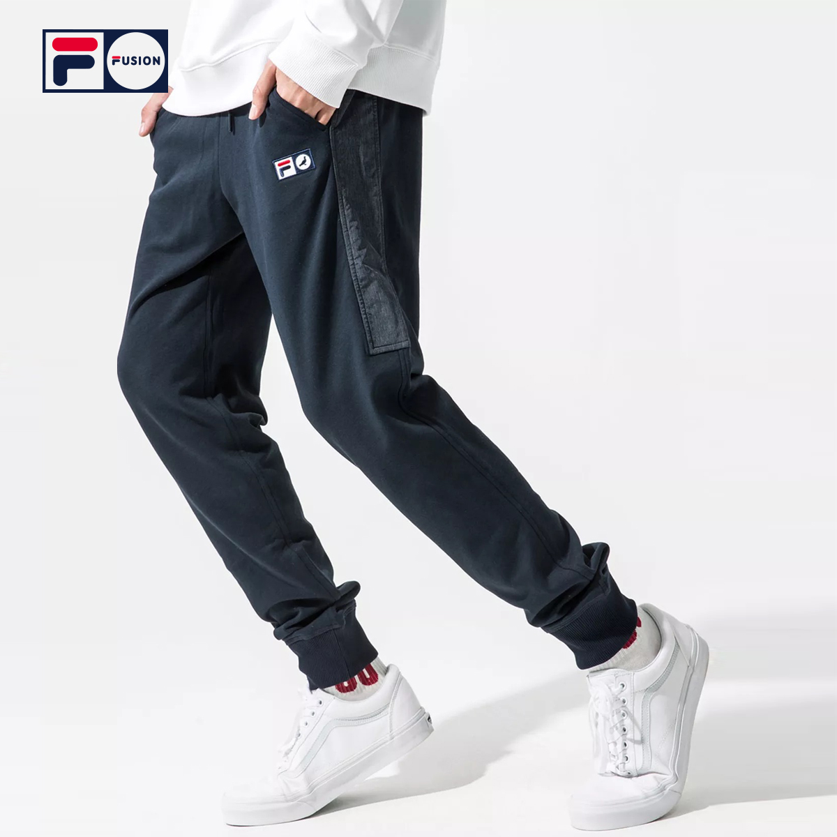 FILA FUSION X Stapleì³ÀÖ³¤¿ã2018Êø½ÅС½ÅÔ˶¯ÐÝÏп㳱¿ã×ÓÄпã