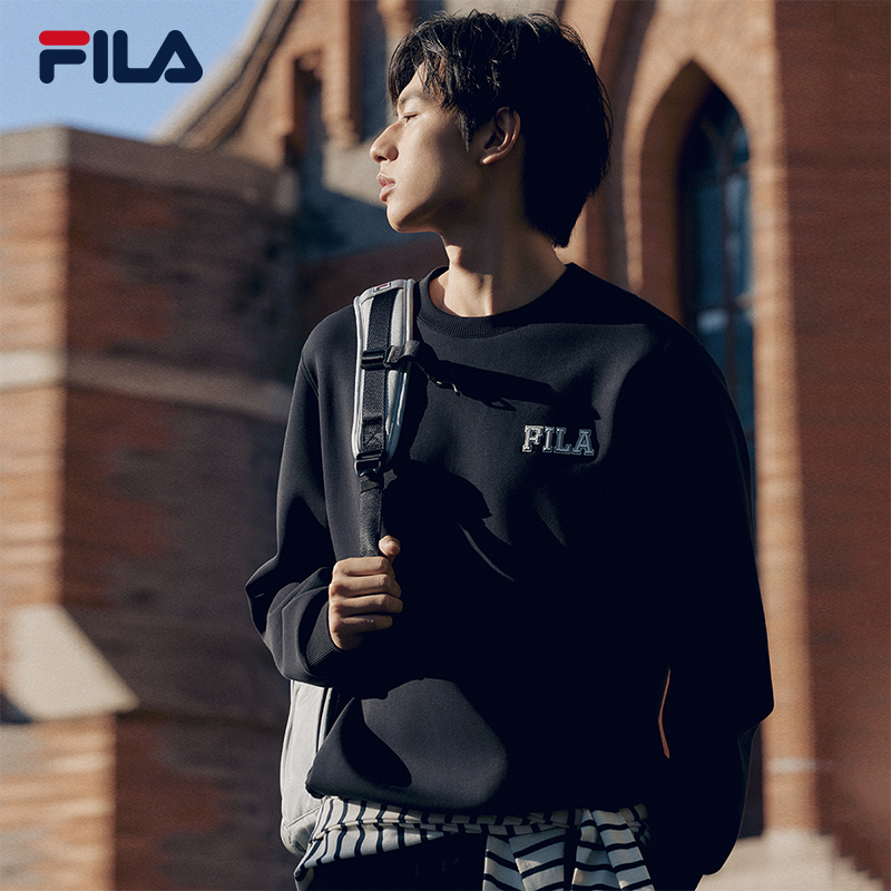 FILA斐乐套头卫衣男士