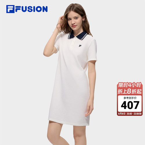 FILAFUSION斐乐女士针织连衣裙