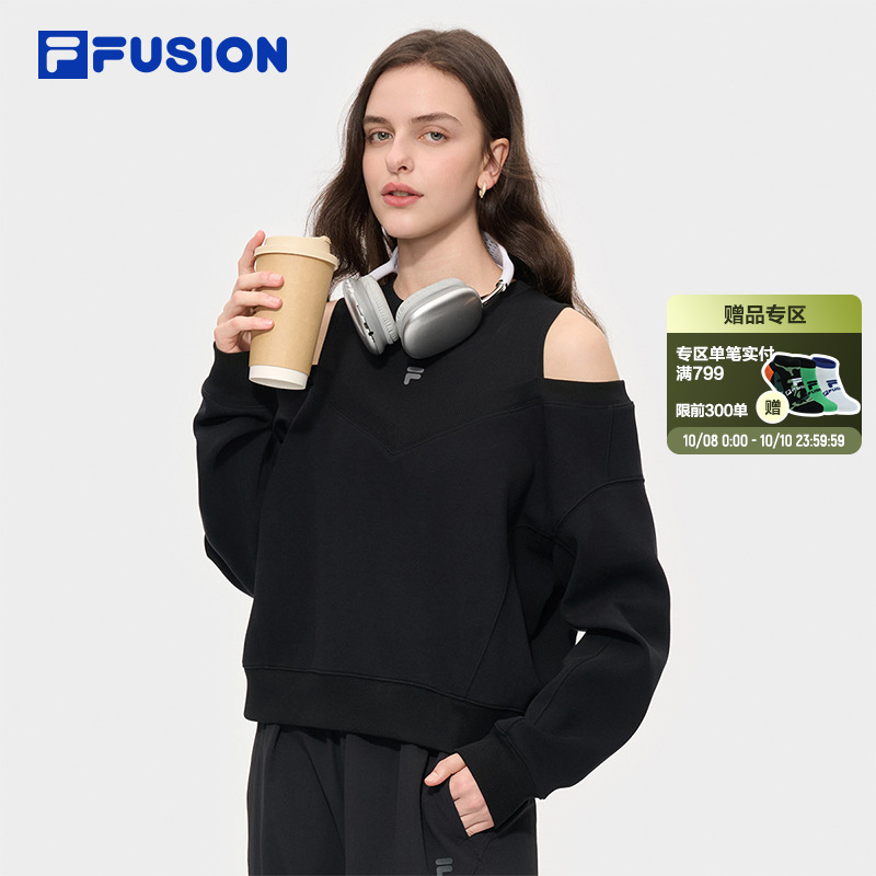 FILAFUSION斐乐潮牌套头卫衣
