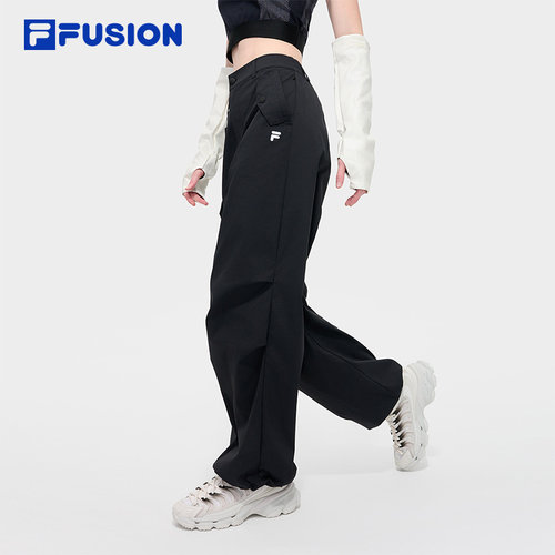 FILAFUSION斐乐女子梭织长裤