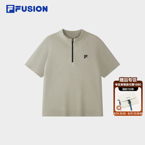 FILAFUSION斐乐女子短袖POLO