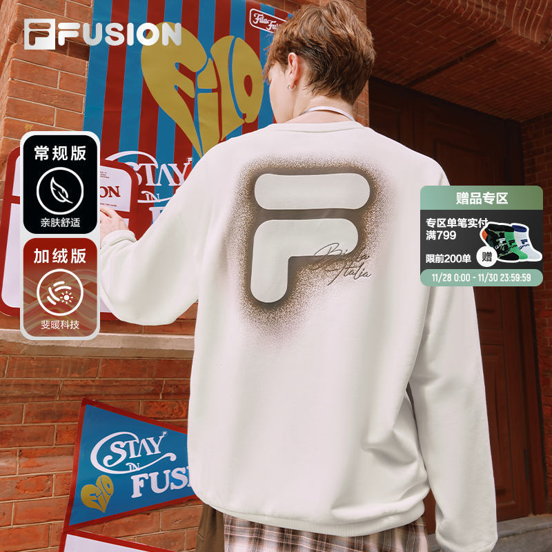 FILAFUSION斐乐潮牌卫衣