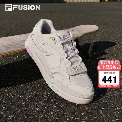 FILAFUSION情侣厚底增高板鞋