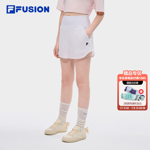 FILAFUSION斐乐情侣针织五分裤