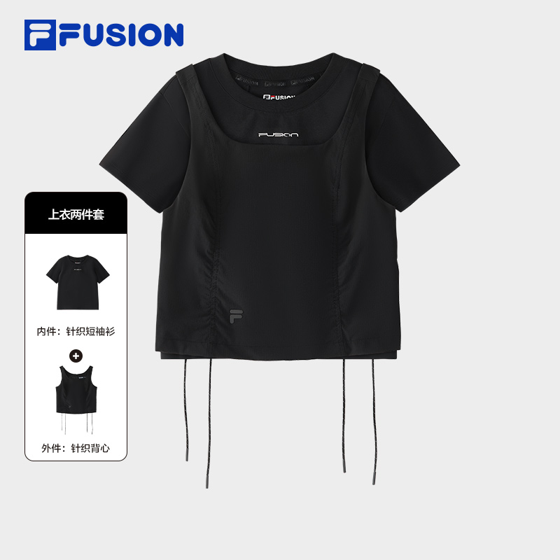 FILAFUSION斐乐女子短袖T