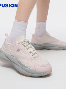 FILA FUSION斐乐潮牌RAY V未来潮鞋女2025夏新款放射线5代休闲鞋