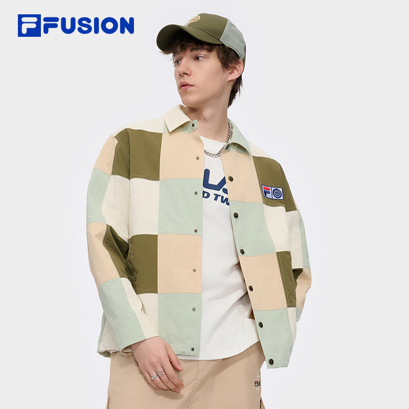 FILAFUSION斐乐潮牌外套男