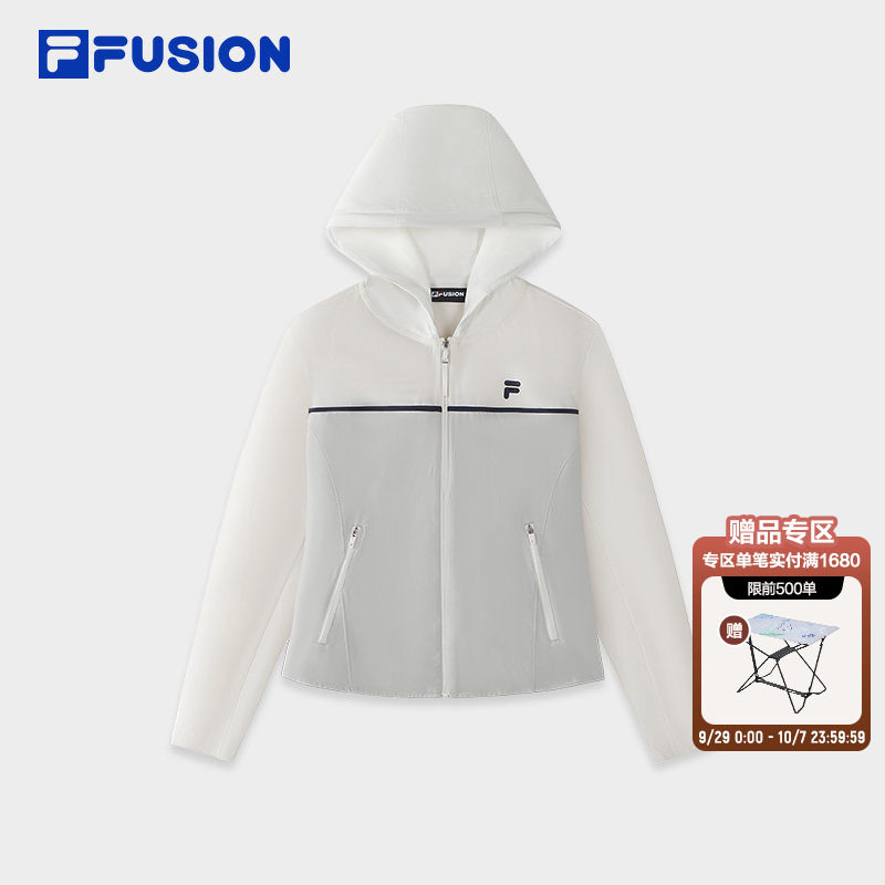FILAFUSION斐乐潮牌梭织外套女