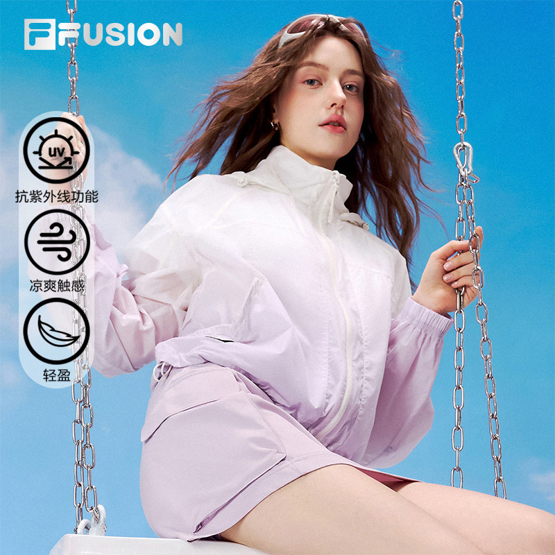 FILAFUSION斐乐女士梭织外套