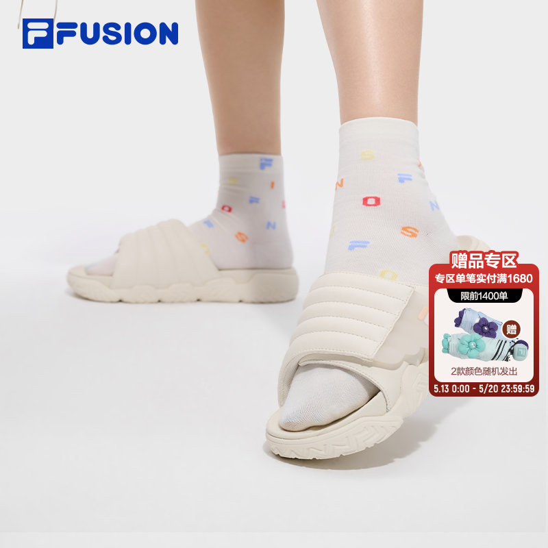 FILA FUSION斐乐潮牌女鞋拖鞋2026夏季新款运动凉鞋鞋
