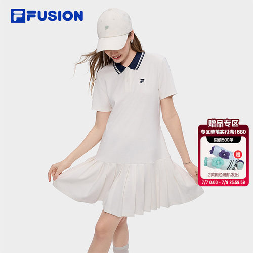 FILAFUSION斐乐女士针织连衣裙