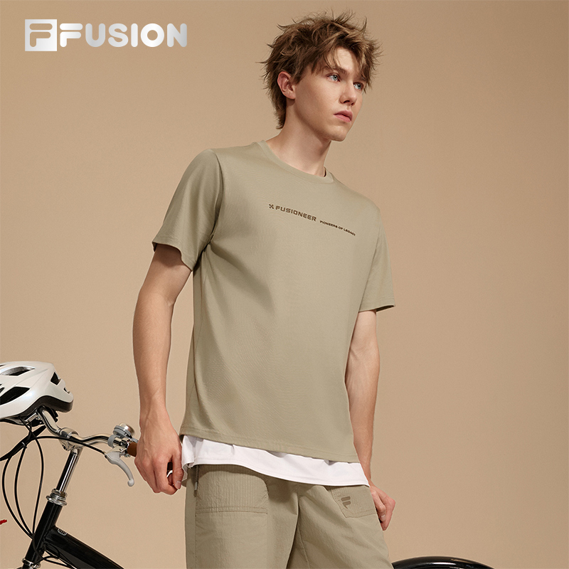 FILAFUSION斐乐潮牌短袖T