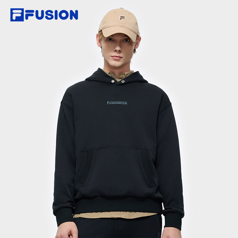 FILAFUSION斐乐情侣连帽卫衣