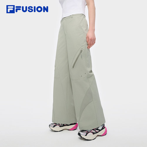 FILAFUSION斐乐女子梭织长裤