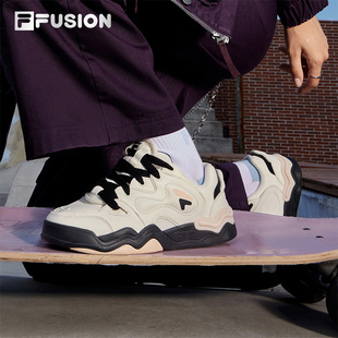 复古街头革面休闲运动鞋 FILA 秋冬款 KICK板鞋 FUSION斐乐潮牌女鞋