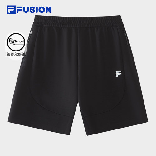 FILAFUSION斐乐男子针织五分裤