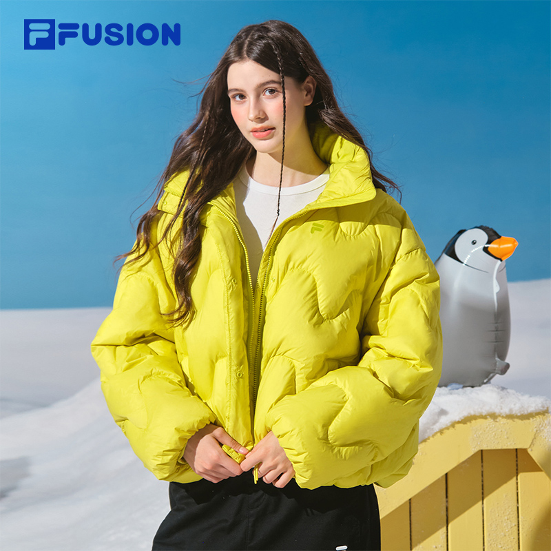 FILAFUSION斐乐女子短款羽绒服
