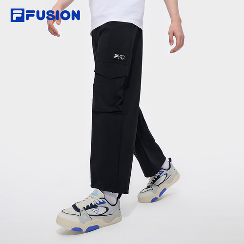 FILAFUSION斐乐潮牌梭织长裤男