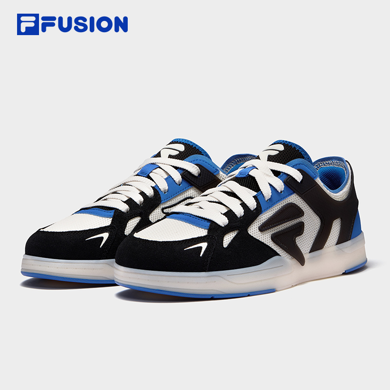 FILA FUSION斐乐潮牌男鞋板鞋2025夏新款复古轻便薄底