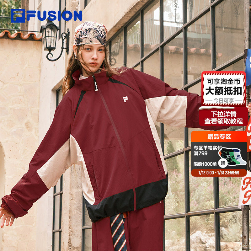 FILA FUSION��ֳ���Ů��֯����26����ɫ��ʽ����ƴɫ����������