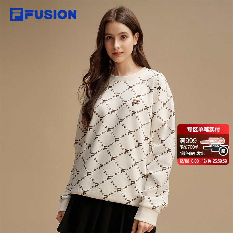 FILAFUSION斐乐潮牌针织套头衫