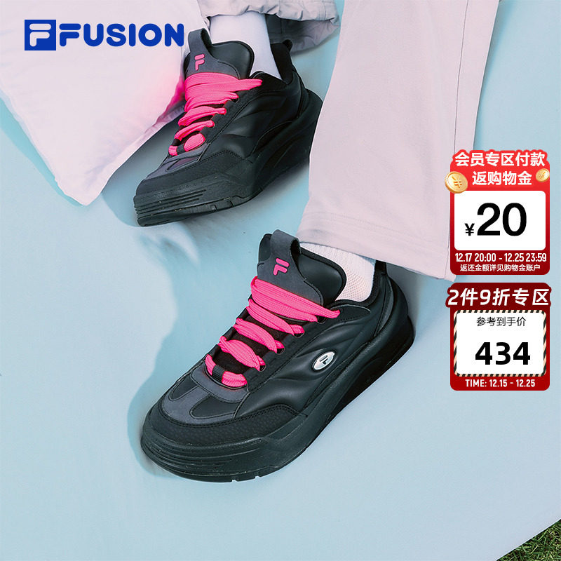 章昊同款pengpeng鞋|FILA FUSION斐乐潮牌女鞋厚