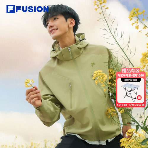FILAFUSION斐乐潮牌梭织外套