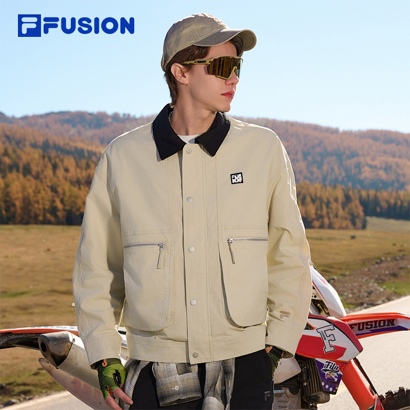 FILAFUSION斐乐男士梭织外套
