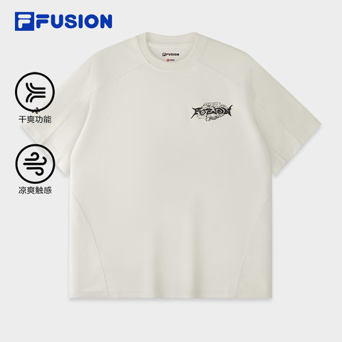FILAFUSION斐乐潮牌短袖T